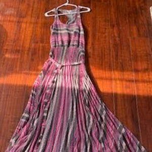 Parker pleated maxi dress, size M , never been worn